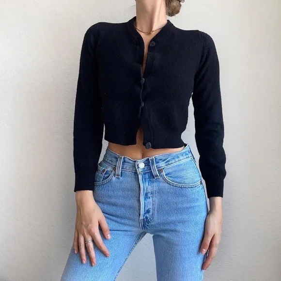 Vintage 1990’s Wool Dolce and Gabbana Mini Sweater - Picture 2 of 7